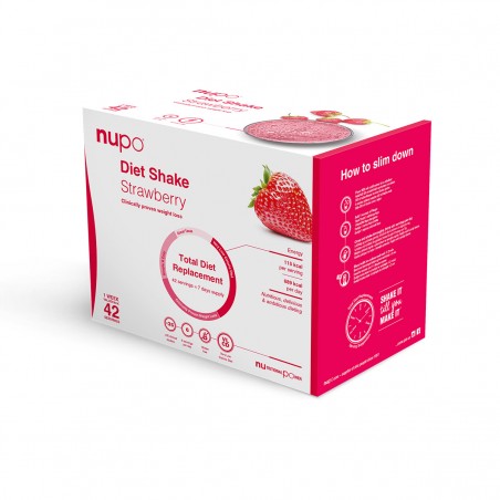 NUPO Diet Shake Value Pack - Strawberry (X42)
