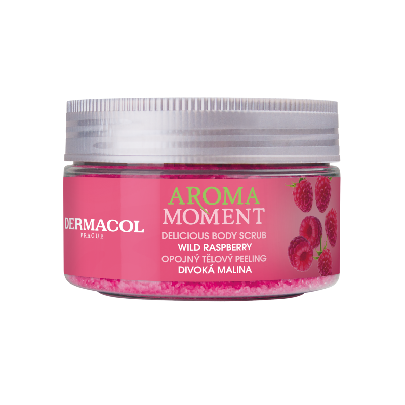 DC AROMA MOMENT DELICIOUS BODY SCRUB - WILD RASPBERRY