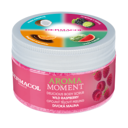 DC AROMA MOMENT DELICIOUS BODY SCRUB - WILD RASPBERRY
